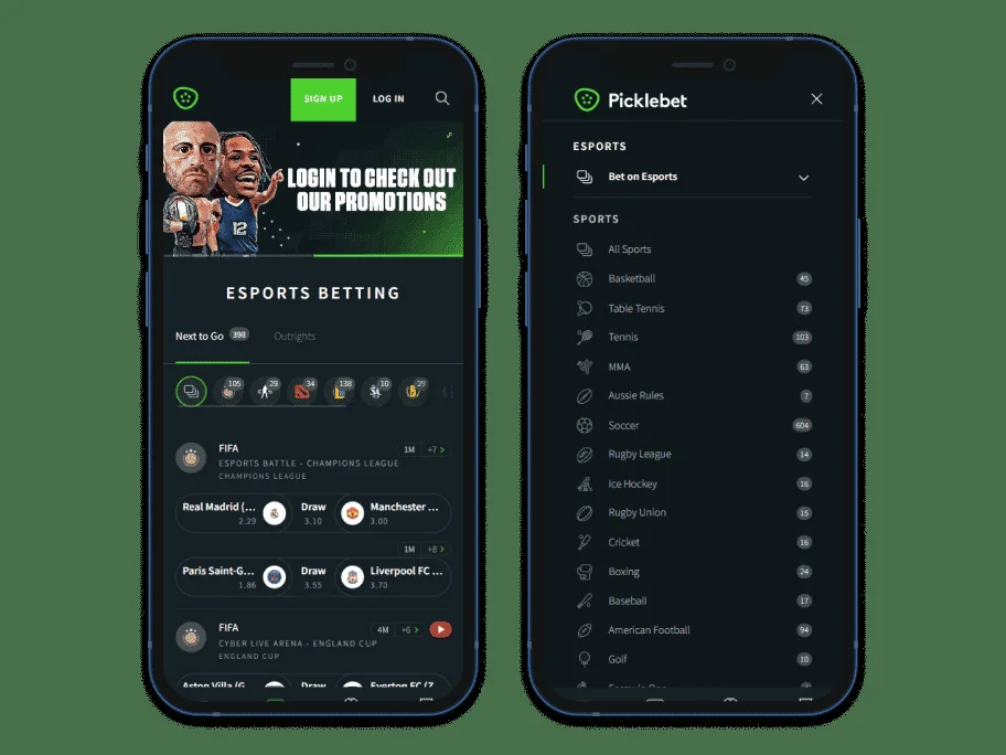 Picklebet screenshot